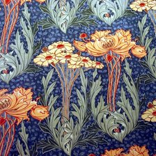 Схема вышивки «цветы Уильям Моррис»