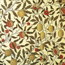 Схема вышивки «фрукты уильям моррис»
