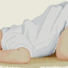 Схема вышивки «Spiace dieťa»
