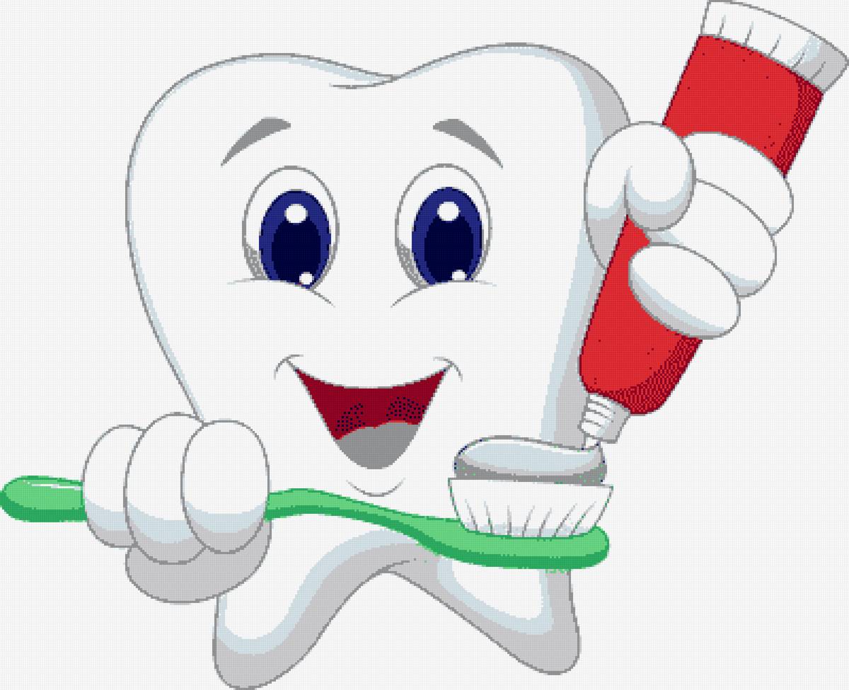 Зубик - стоматолог, врач, зубы, дети - предпросмотр