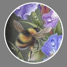 Схема вышивки «Пчела»