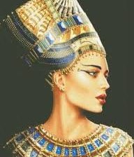 Схема вышивки «Нефертити»
