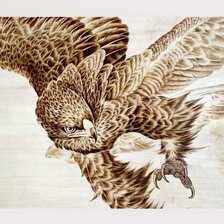 Схема вышивки «орел»