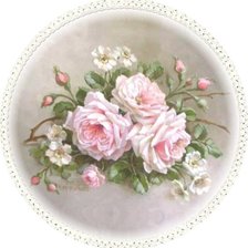 Оригинал схемы вышивки «Розы» (№1693630)
