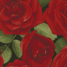 Оригинал схемы вышивки «Розы» (№1707052)