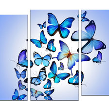 Оригинал схемы вышивки «бабочки» (№1710291)