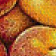 Предпросмотр схемы вышивки «Натюрморт с персиками.» (№1726819)
