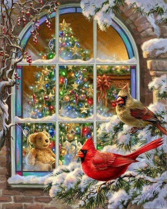 Christmas window - оригинал