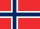 Схема вышивки «норвежский флаг»