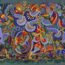 Оригинал схемы вышивки «Петриковская роспись» (№1770848)