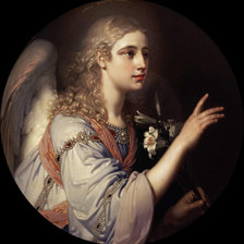 Оригинал схемы вышивки «ангел» (№1780160)