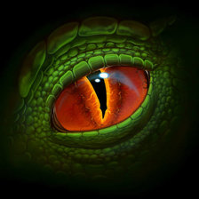 Схема вышивки «Глаз дракона»