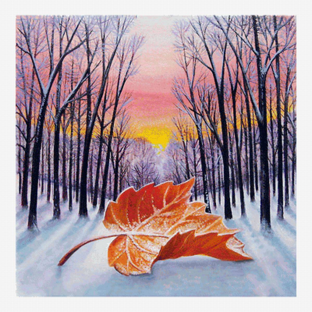 Серия "Пейзаж" - зима, пейзаж, природа - предпросмотр