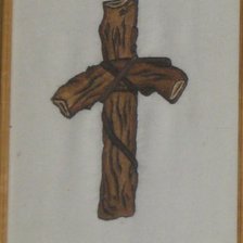 Схема вышивки «ქართული (ნინოს) ჯვარი; Грузинский крест»