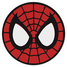 Схема вышивки «Лого Человек-паук»
