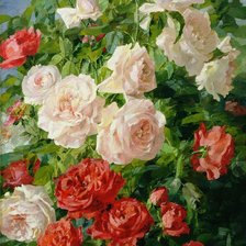 Оригинал схемы вышивки «серия цветы: розы» (№1858348)