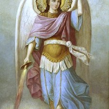 Оригинал схемы вышивки «архангел Михаил» (№1884155)