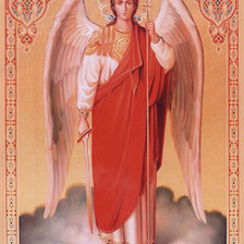 Оригинал схемы вышивки «архангел Михаил» (№1884156)