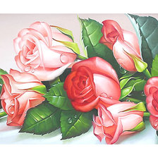 Оригинал схемы вышивки «Серия "Розы".» (№1899152)