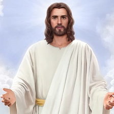 Схема вышивки «jesus»