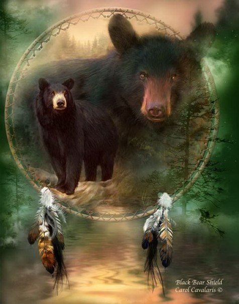 ловец снов "медведи" - медведи, ловец снов - оригинал