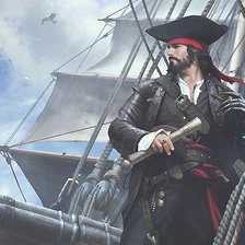 Схема вышивки «Пират»