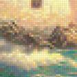 Предпросмотр схемы вышивки «Дом у моря. Закат.» (№1991851)