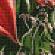 Предпросмотр схемы вышивки «Красные лилии. Букет.» (№1998654)