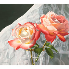 Оригинал схемы вышивки «Розы.» (№2010575)