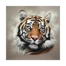 Оригинал схемы вышивки «Тигр.» (№2012386)