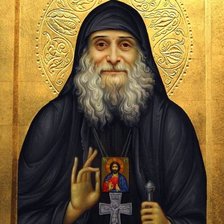 Схема вышивки «Икона Святого Гавриила Ургебадзе»
