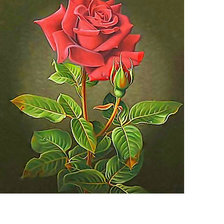 Оригинал схемы вышивки «Роза» (№2028004)