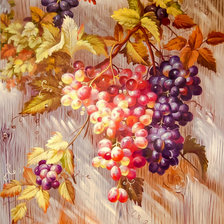 Схема вышивки «Grapes.»