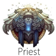 Схема вышивки «WOW priest»