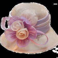 Оригинал схемы вышивки «Шляпка женская с цветами» (№2041041)