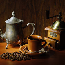 Оригинал схемы вышивки «Чашка кофе» (№2049800)