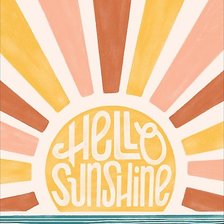 Схема вышивки «hello sunshine»