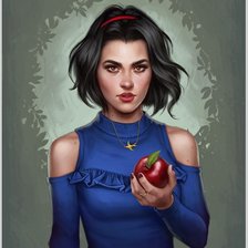Схема вышивки «Snow White»