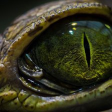 Схема вышивки «Глаз крокодила»