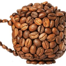 Схема вышивки «чашка кофе»