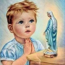 Схема вышивки «Молитва дитини»