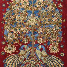 Схема вышивки «жар птицы, райское дерево»