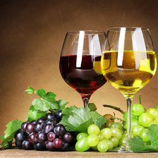 Оригинал схемы вышивки «Вино и виноград» (№2130284)