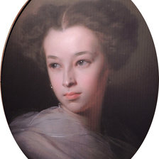 Схема вышивки «Портрет Натальи Александровны Пушкиной»