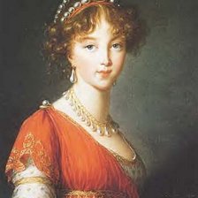 Схема вышивки «Луиза - Августа Баденская- императрица Елизавета Романова»
