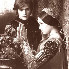 Схема вышивки «Ромео и Джульетта»