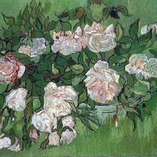 Схема вышивки «Ван Гог Розовые розы»