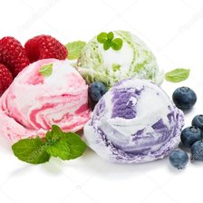 Схема вышивки «Ягодное мороженое»