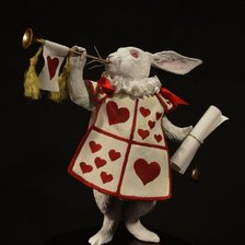 Оригинал схемы вышивки «Белый кролик» (№2243801)