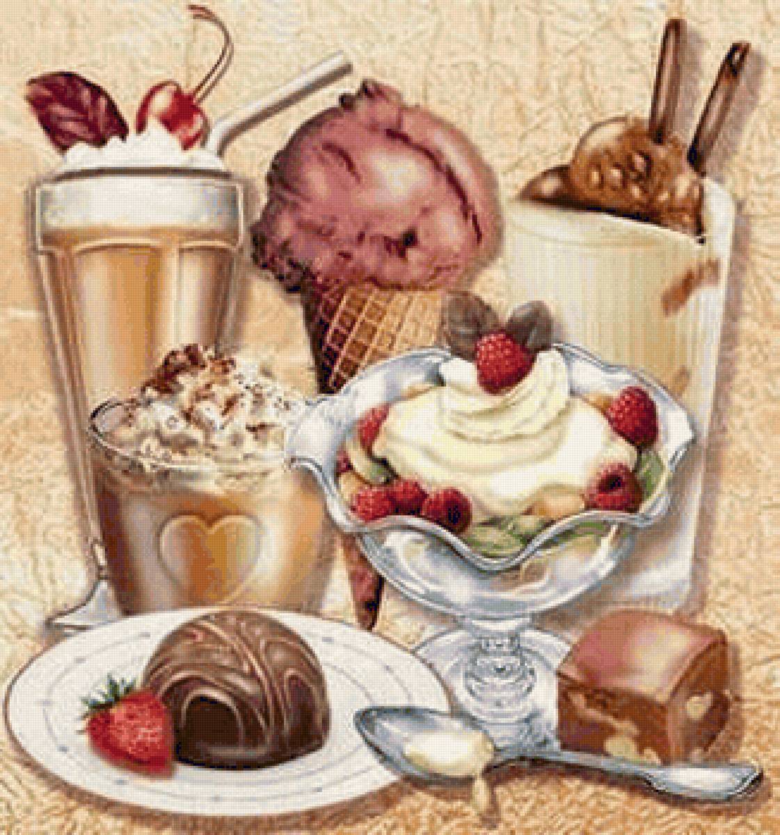 ВКУСНЕЙШИЕ ДЕСЕРТЫ - мороженое, десерты - предпросмотр